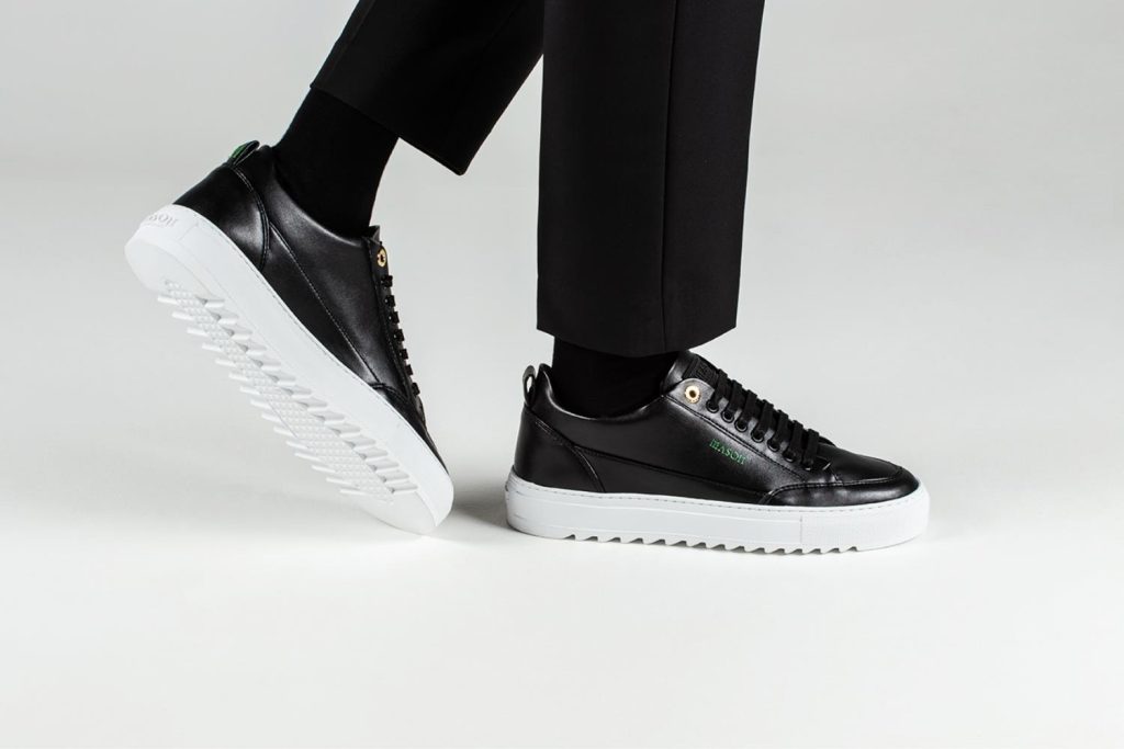 Mason Garments sneaker met chunky zool, een van de populaire schoentypes van 2023
